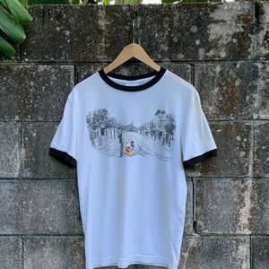 Walt Disney World - ‘Main Street USA’ Magic Kingdom Ringer Tee